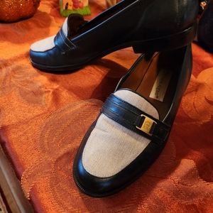 Aigner blue and white